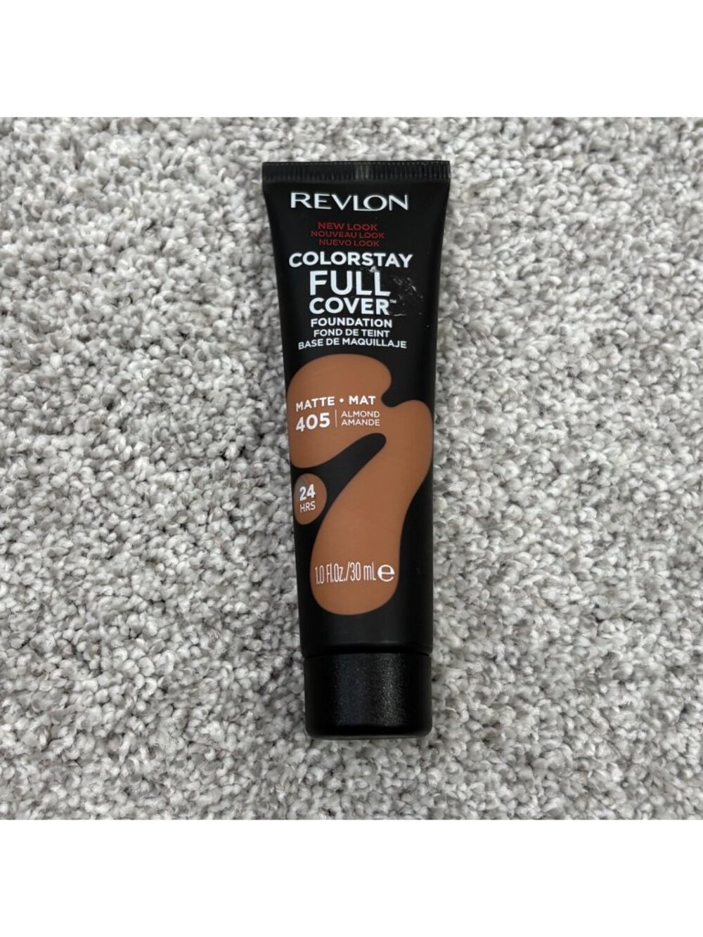 Revlon Colorstay Full Cover Foundation 405 Almond Matte 24 Hours 1.0 Fl oz New